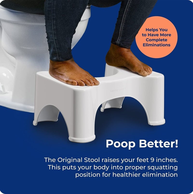 طلال كرسي مرحاض متدرج للكبار والصغار، كرسي حمام متين، كرسي مرحاض مانع للانزلاق لتحسين وضعية الجلوس، مسند قدم مريح لتخفيف الإمساك، كرسي مرحاض للأطفال الصغار لتدريبهم على استخدام المرحاض والمغسلة - Image 3